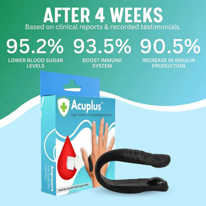 AcuPlus+ Sugar Control Acupressure Clip - Buy 1 Get 1 FREE